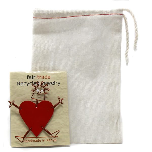 Dancing Girl Heart Pin - Creative Alternatives - Image 2