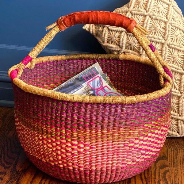 Extra Large Market Basket, Mixed Color Variety - Image 13